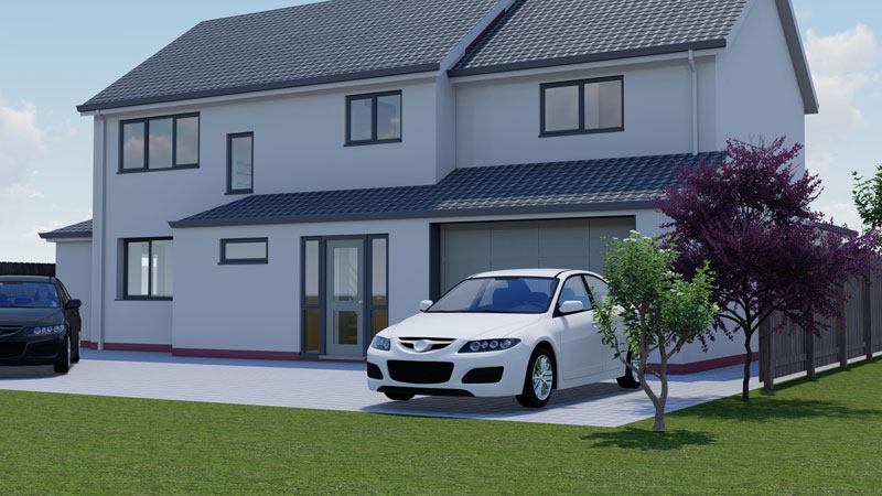 3D visualisation of proposed extension