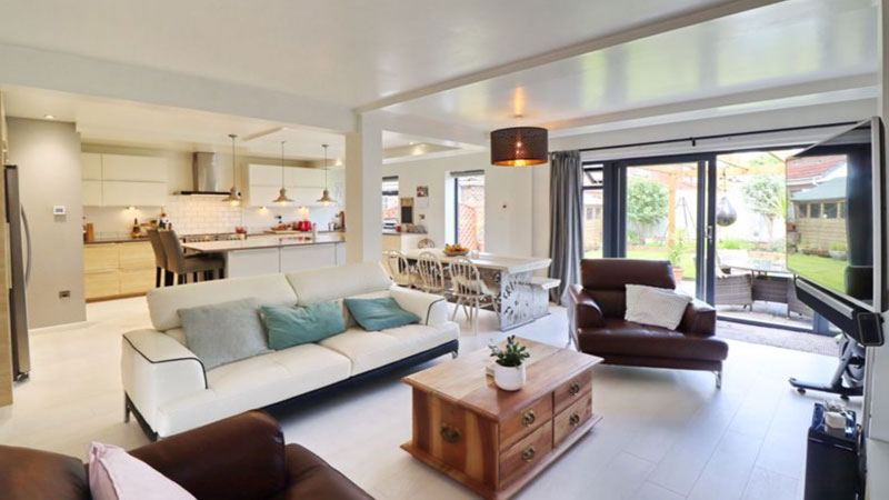 Photo of new ground floor interior