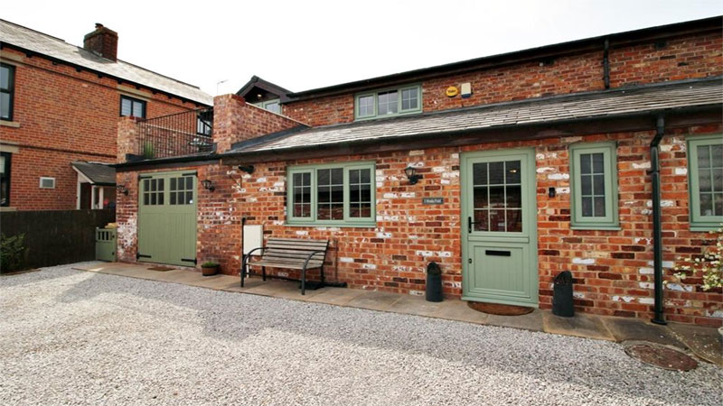 photo of completed new house front